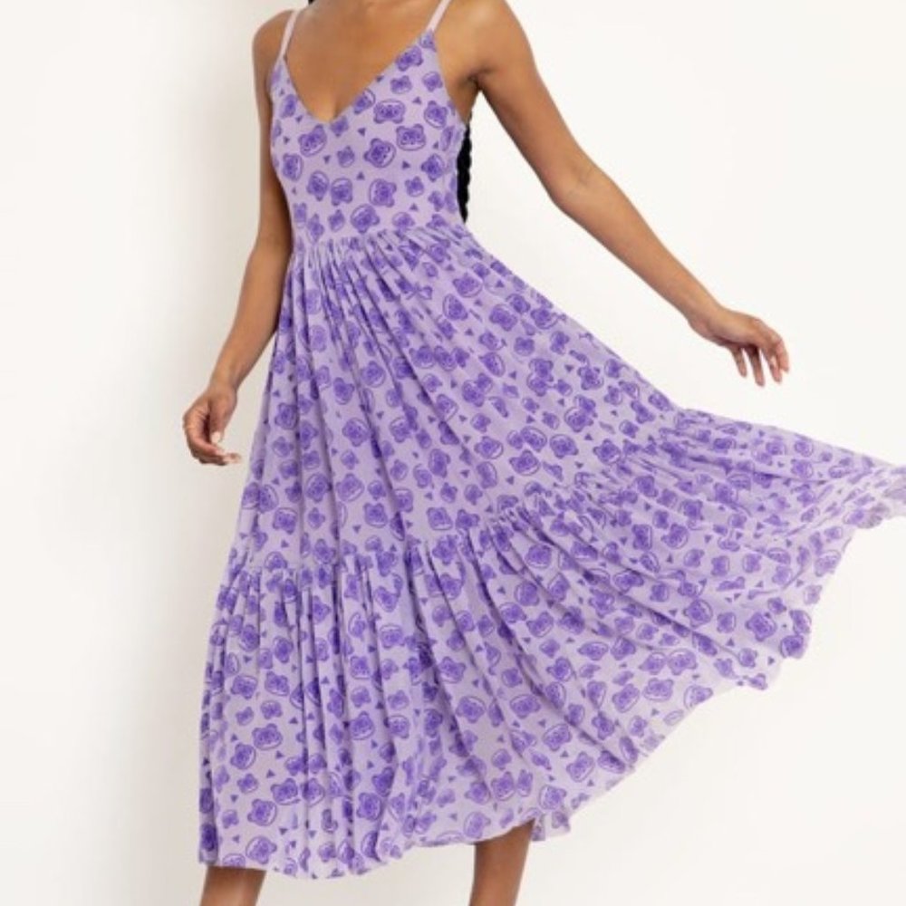 BLACKMILK TIMMY AND TOMMY SHEER MIDAXI DRESS - LIMITED